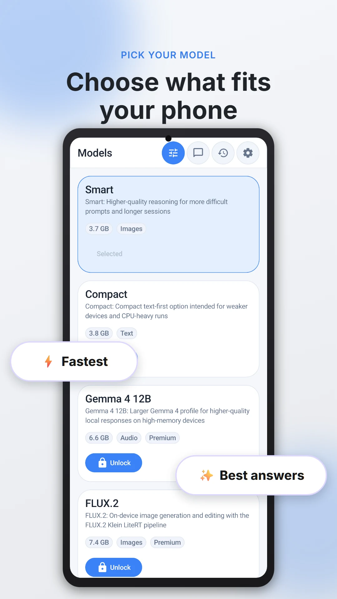 Offline AI Chat Private screenshot