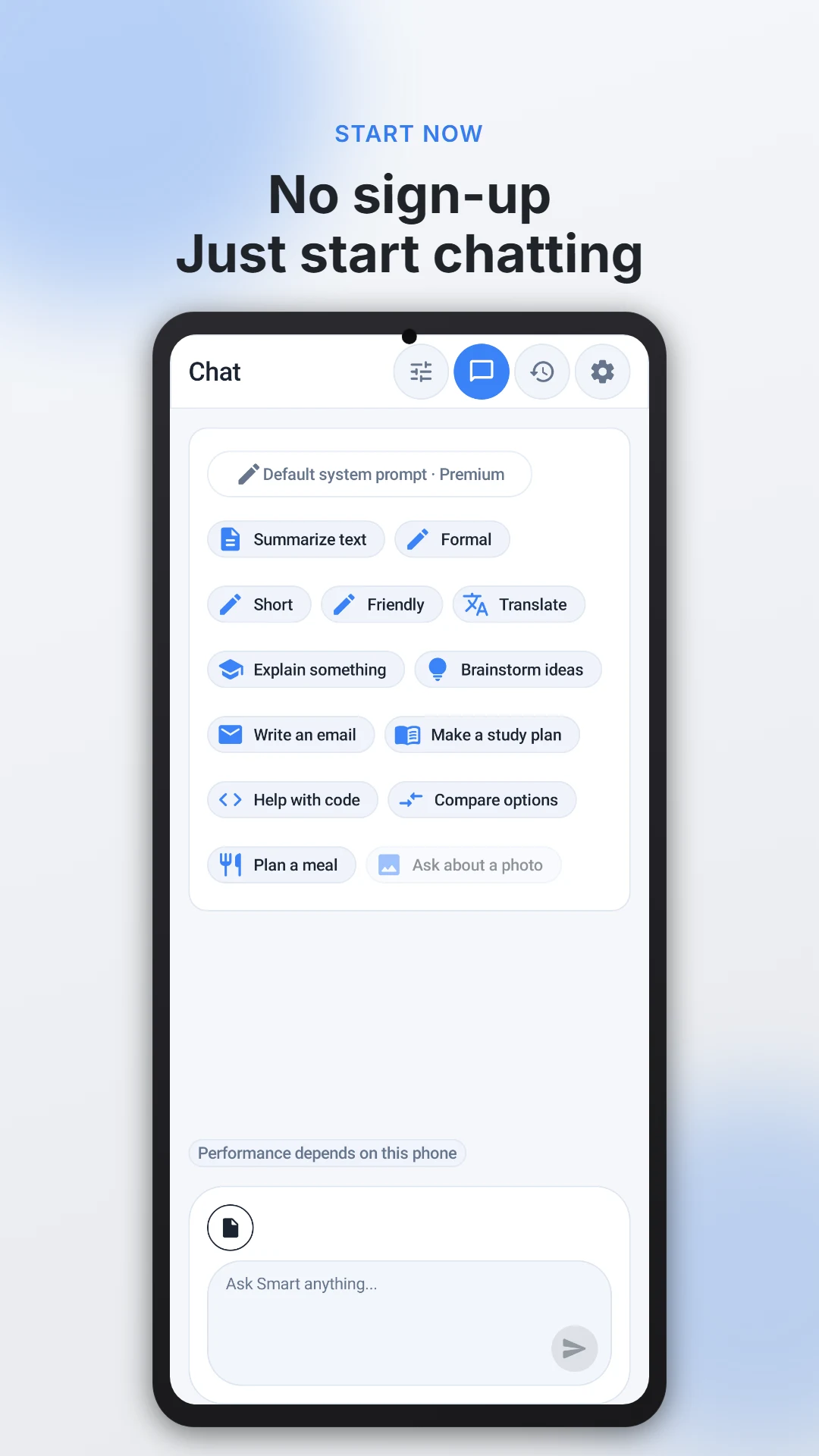 Offline AI Chat Private screenshot
