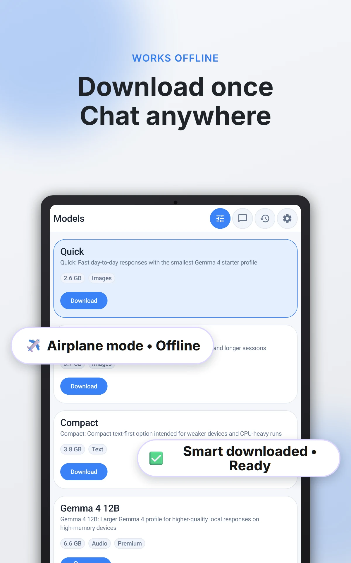 Offline AI Chat Private screenshot