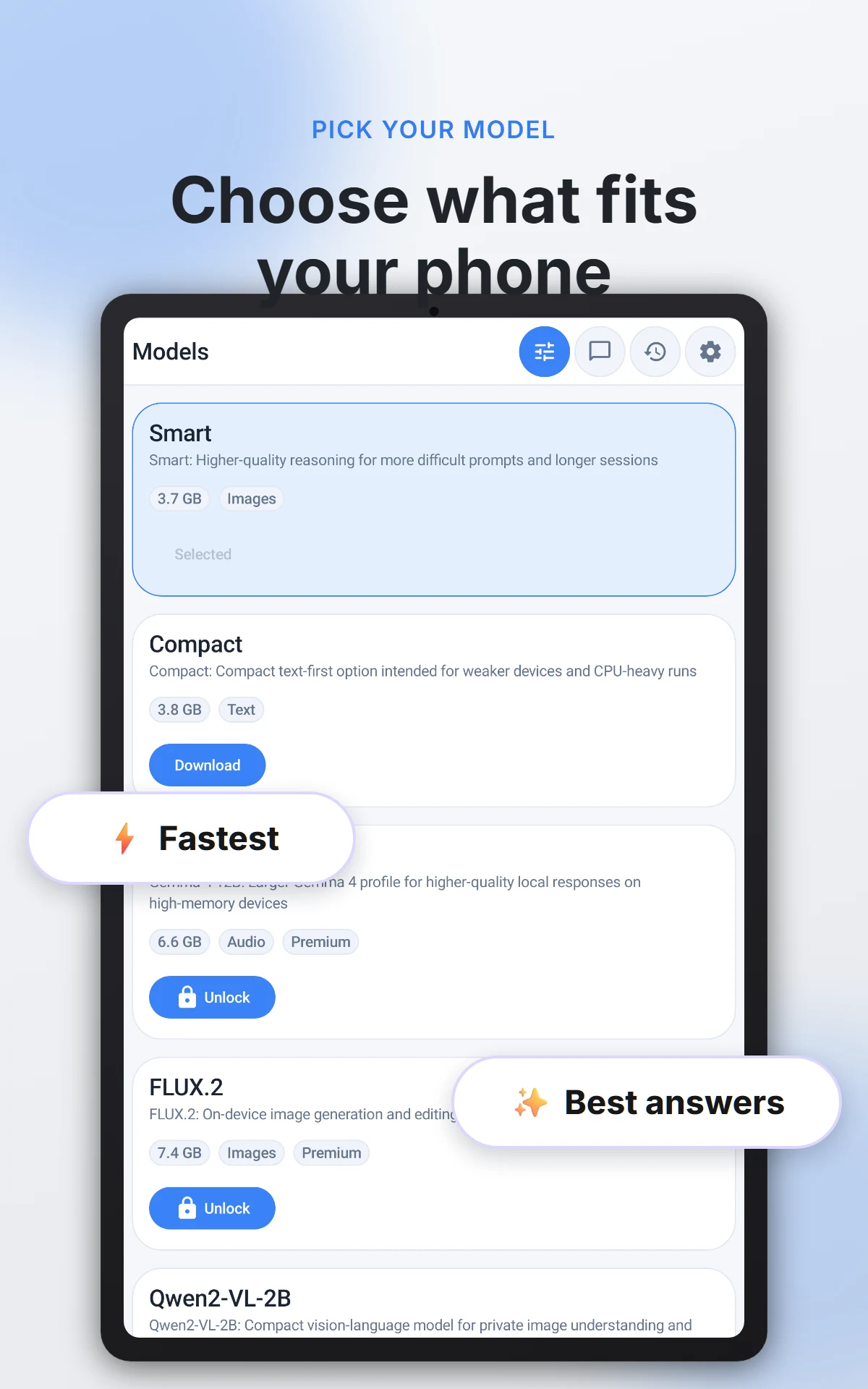 Offline AI Chat Private screenshot