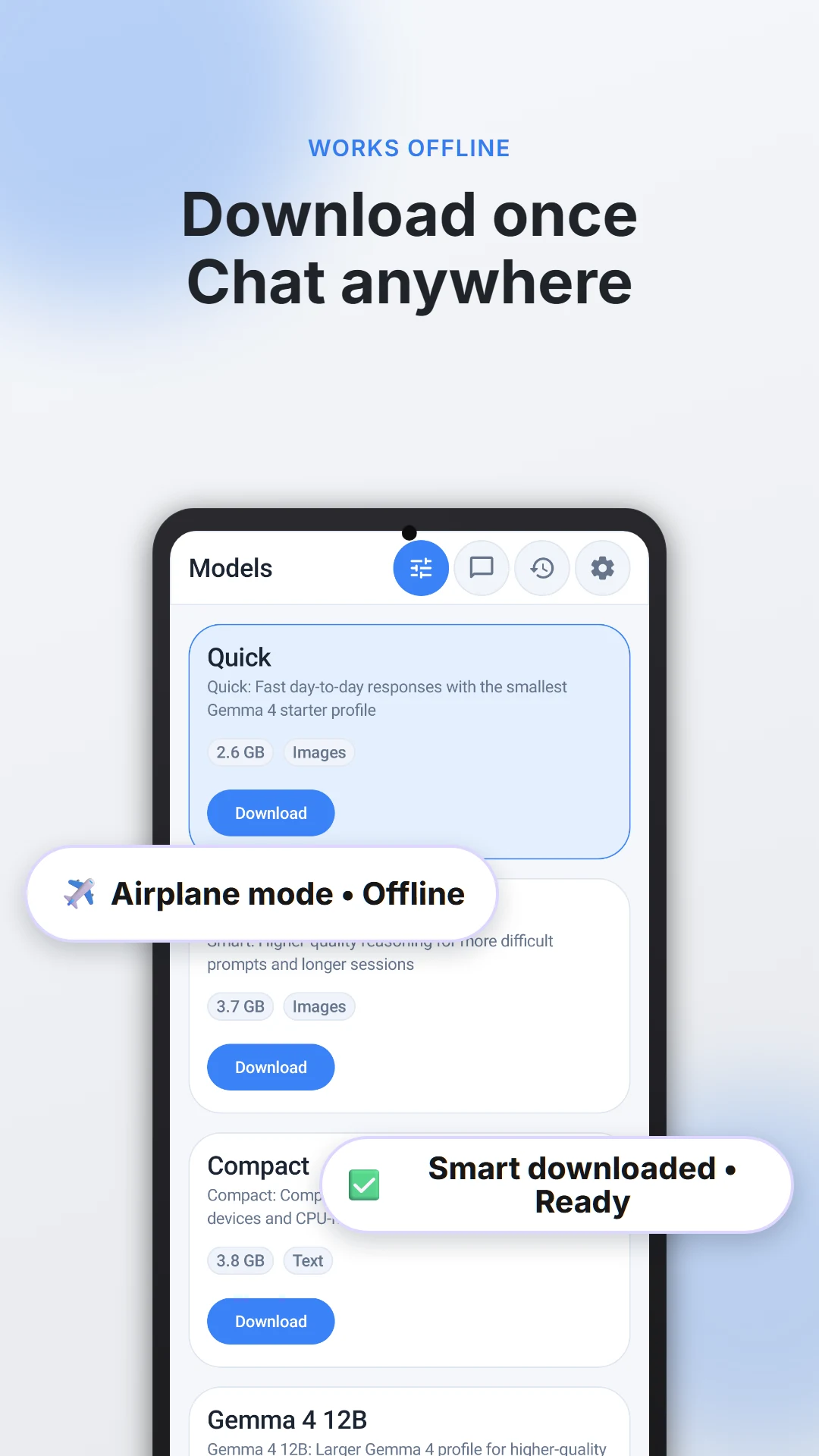 Offline AI Chat Private screenshot